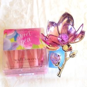 Bath & Body Works WallFlower Set ( Sweet Pea)🩷
